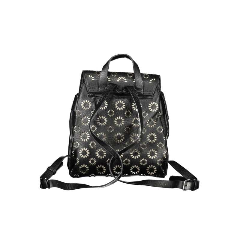 DESIGUAL BLACK WOMEN'S BACKPACK