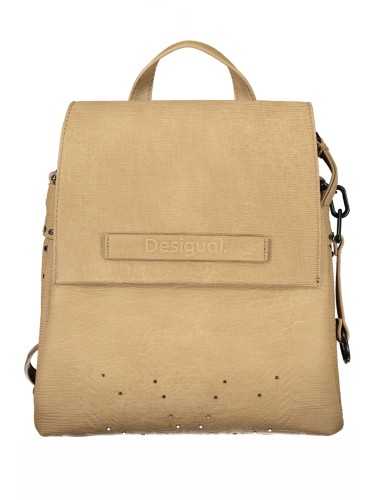 DESIGUAL BEIGE WOMEN'S BACKPACK