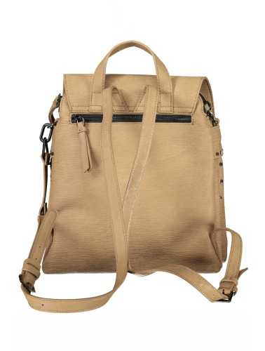 DESIGUAL BEIGE WOMEN'S BACKPACK