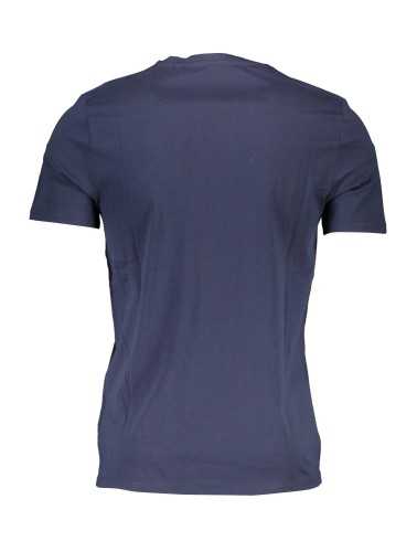 GUESS JEANS T-SHIRT MANICHE CORTE UOMO BLU