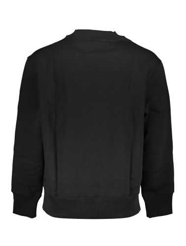 CALVIN KLEIN MEN'S BLACK ZIPLESS SWEATSHIRT