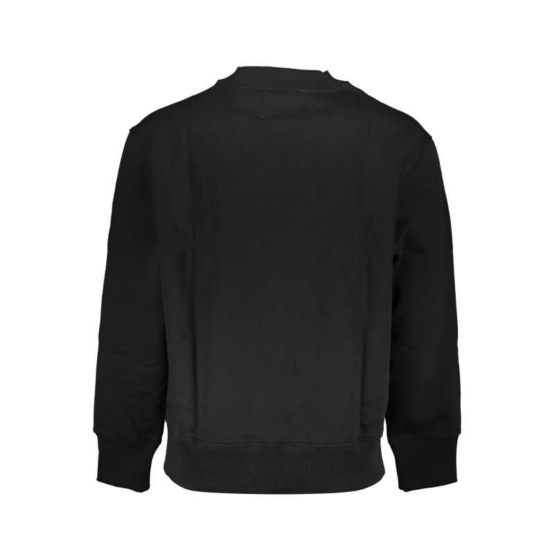 CALVIN KLEIN MEN'S BLACK ZIPLESS SWEATSHIRT