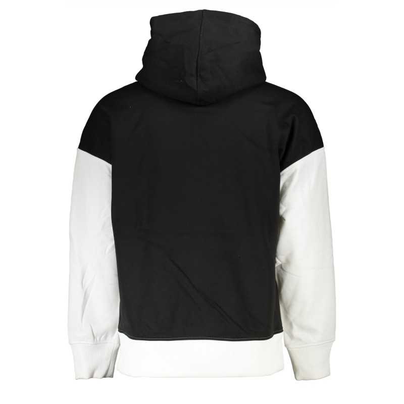 CALVIN KLEIN MEN'S WHITE ZIPLESS SWEATSHIRT