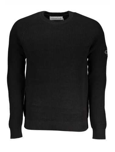 CALVIN KLEIN MEN'S BLACK SWEATER