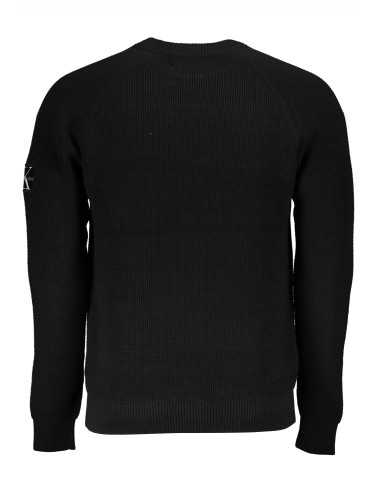 CALVIN KLEIN MEN'S BLACK SWEATER