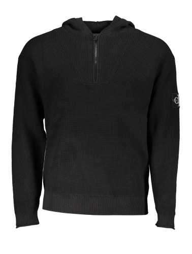 CALVIN KLEIN MEN'S BLACK SWEATER