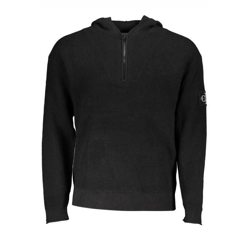 CALVIN KLEIN MEN'S BLACK SWEATER