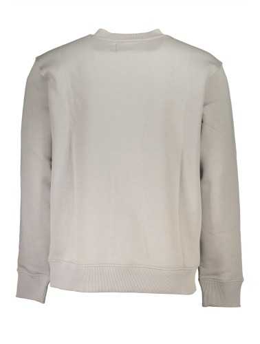 CALVIN KLEIN MEN'S GRAY ZIPLESS SWEATSHIRT