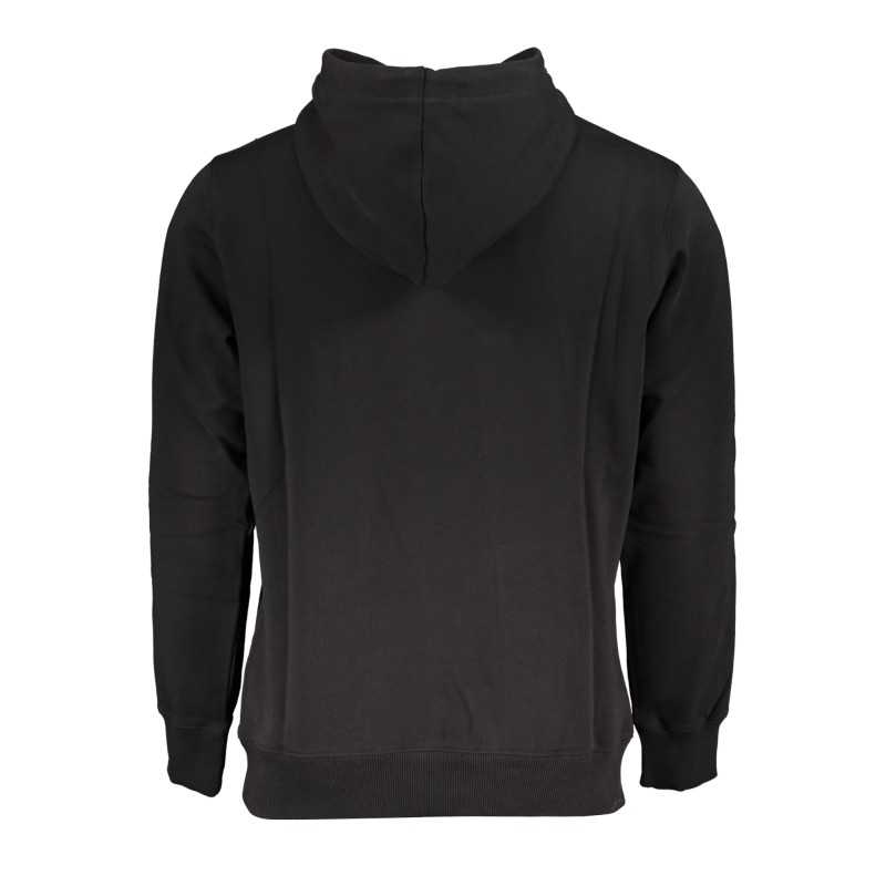 CALVIN KLEIN MEN'S BLACK ZIPLESS SWEATSHIRT