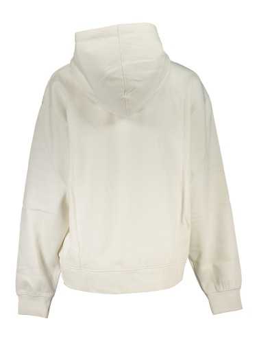 CALVIN KLEIN WOMEN'S ZIPLESS SWEATSHIRT WHITE