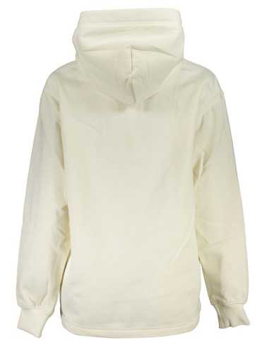 CALVIN KLEIN WOMEN'S ZIPLESS SWEATSHIRT WHITE