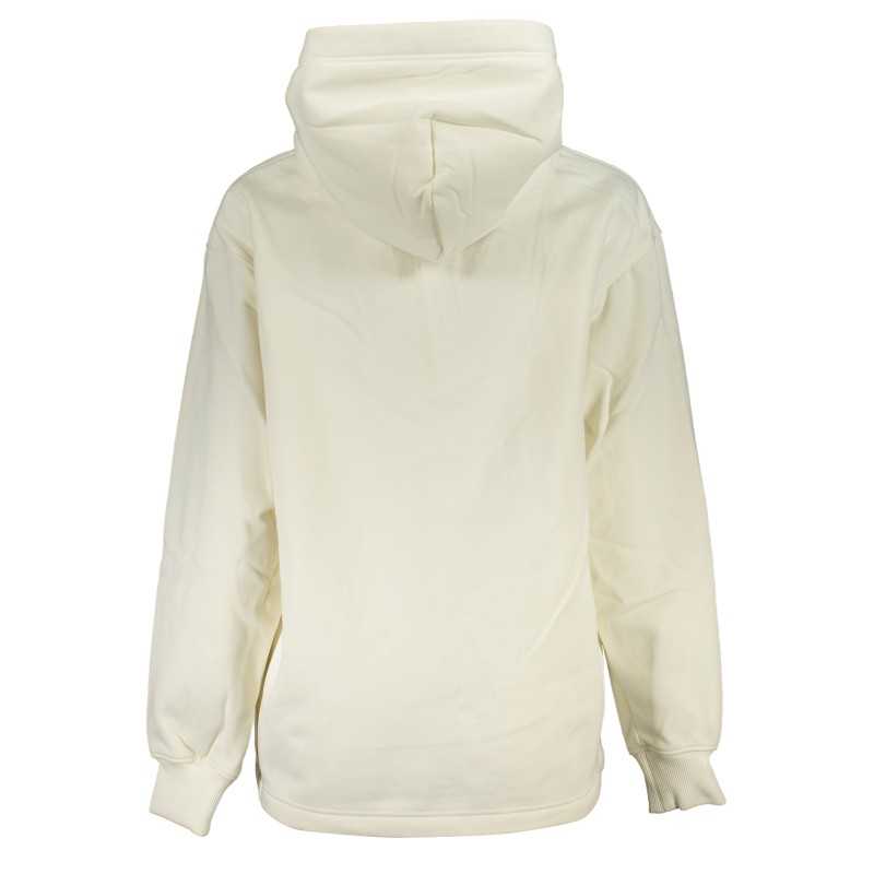 CALVIN KLEIN WOMEN'S ZIPLESS SWEATSHIRT WHITE