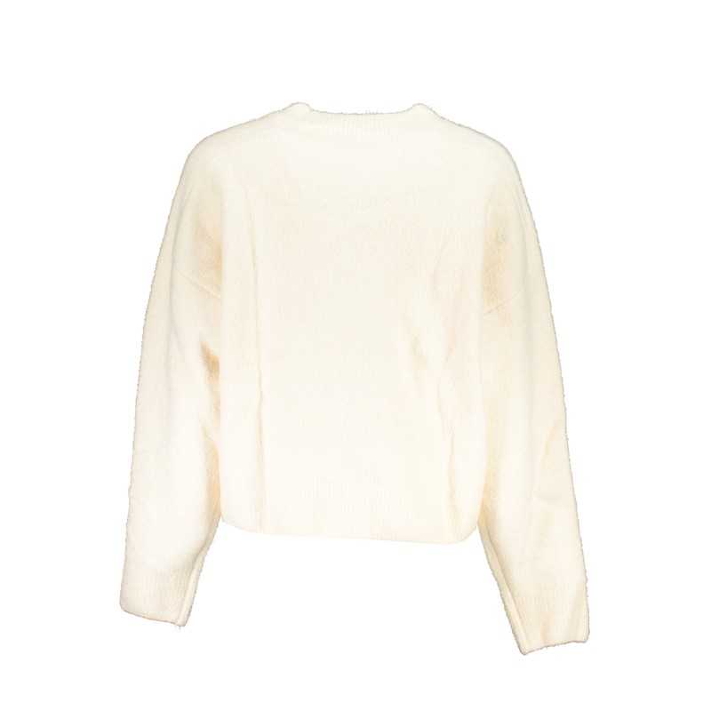 DESIGUAL WHITE WOMEN'S SWEATER