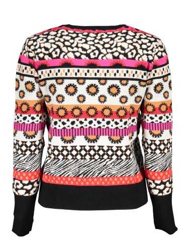 DESIGUAL PINK WOMEN'S SWEATER