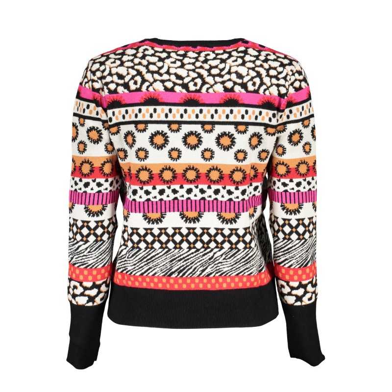 DESIGUAL PINK WOMEN'S SWEATER