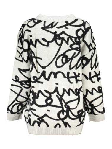 DESIGUAL WHITE WOMEN'S CARDIGAN