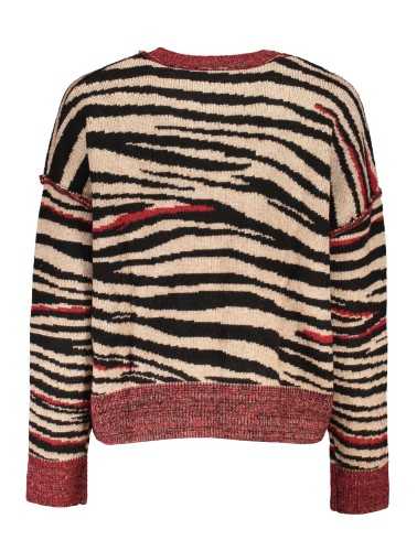 DESIGUAL RED WOMEN'S SWEATER