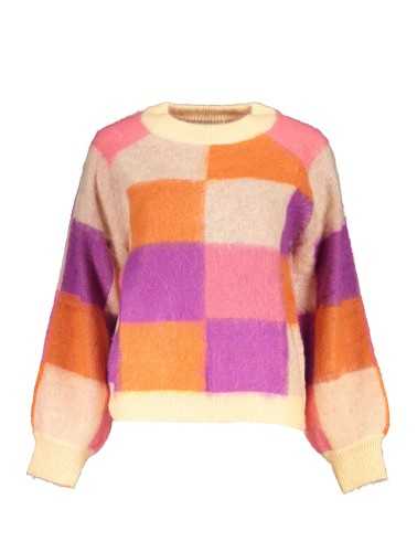 DESIGUAL PINK WOMEN'S SWEATER