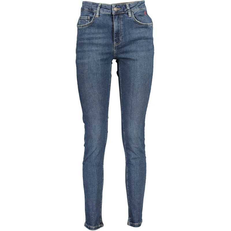 DESIGUAL WOMEN'S DENIM JEANS BLUE