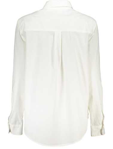 DESIGUAL WOMEN'S LONG SLEEVE SHIRT WHITE