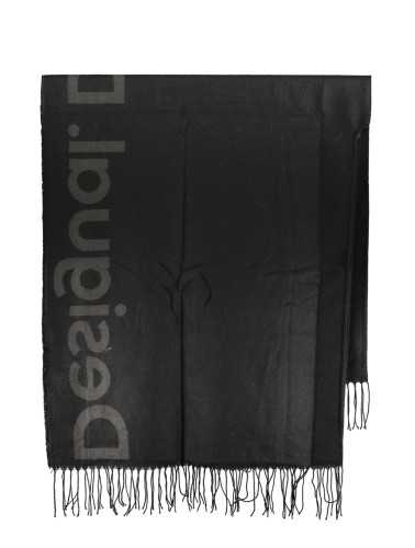 DESIGUAL BLACK WOMEN'S PONCHO