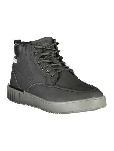 US POLO BEST PRICE BLACK MEN'S BOOT FOOTWEAR