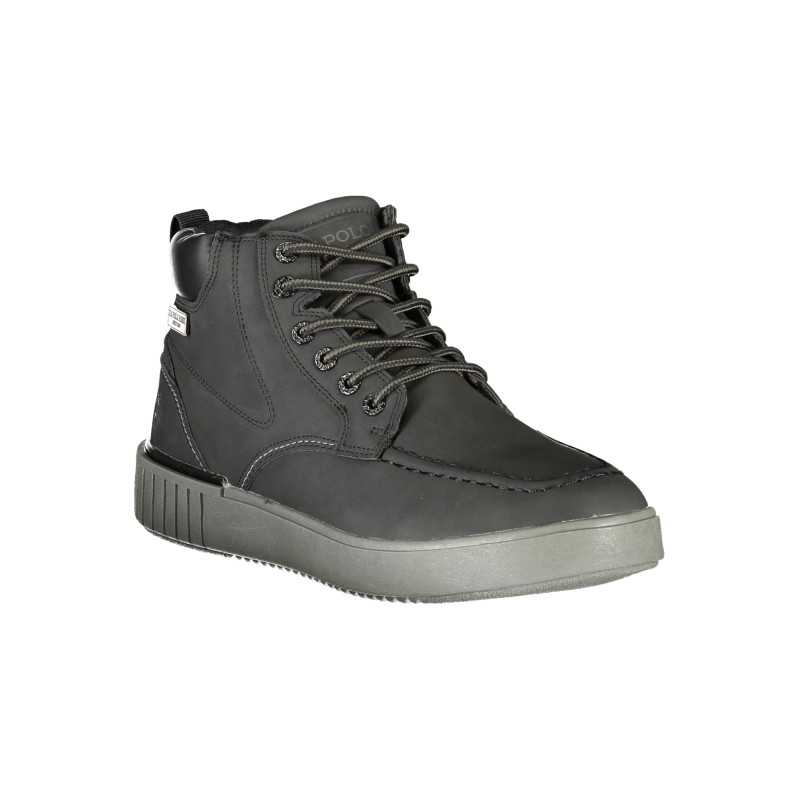 US POLO BEST PRICE BLACK MEN'S BOOT FOOTWEAR