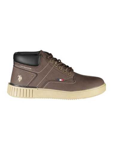 US POLO BEST PRICE BROWN MEN'S BOOT FOOTWEAR