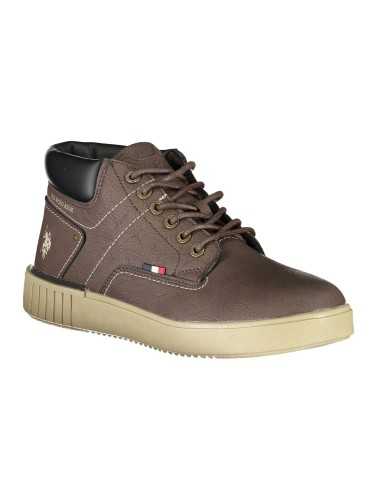 US POLO BEST PRICE BROWN MEN'S BOOT FOOTWEAR