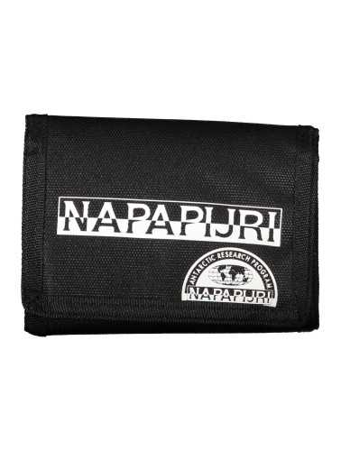 NAPAPIJRI BLACK MEN'S WALLET