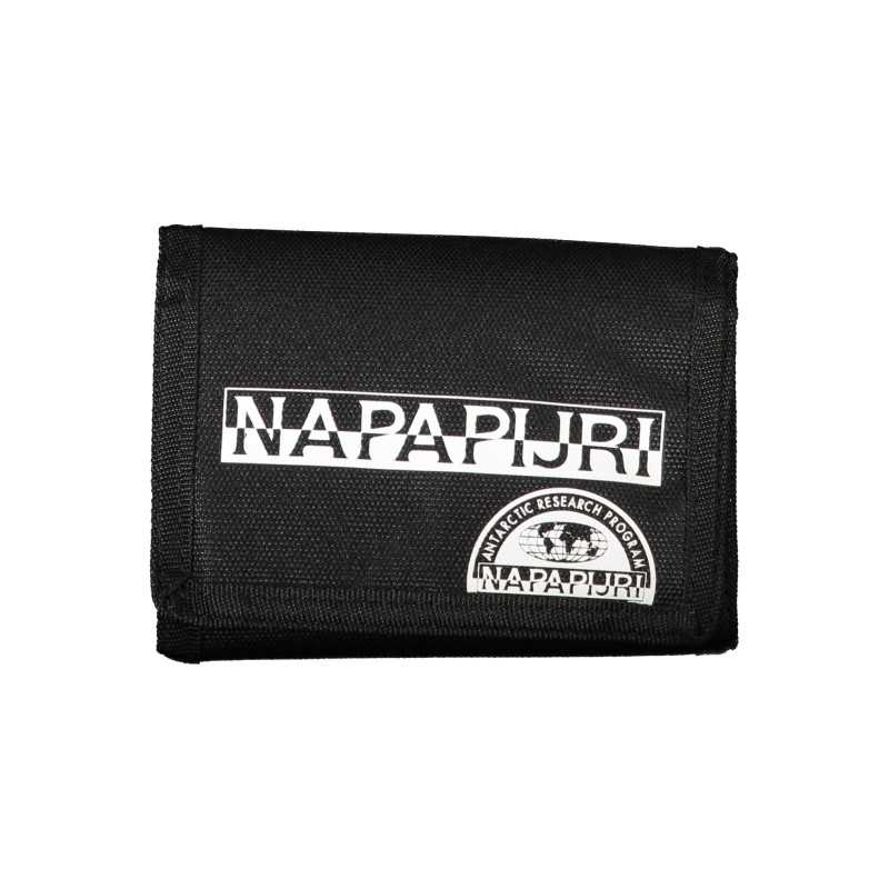 NAPAPIJRI BLACK MEN'S WALLET