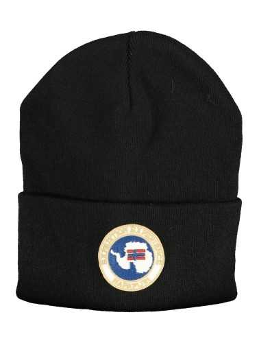 NAPAPIJRI BLACK MEN'S BEANIE