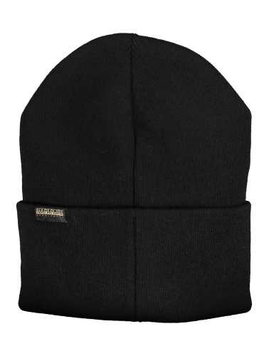 NAPAPIJRI BLACK MEN'S BEANIE