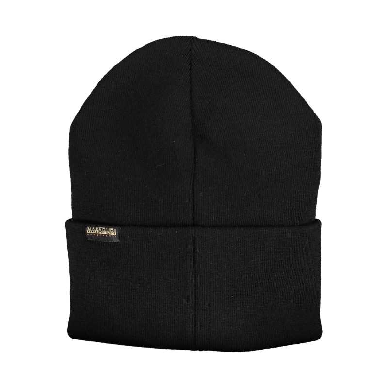 NAPAPIJRI BLACK MEN'S BEANIE