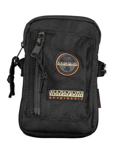 NAPAPIJRI MEN'S BLACK SHOULDER BAG