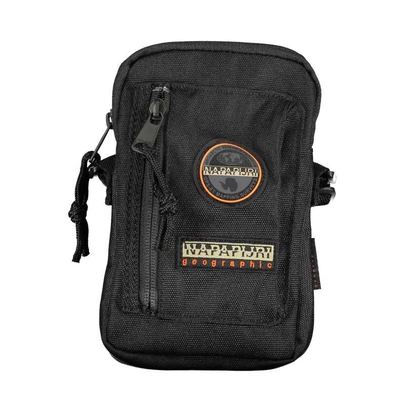 NAPAPIJRI MEN'S BLACK SHOULDER BAG