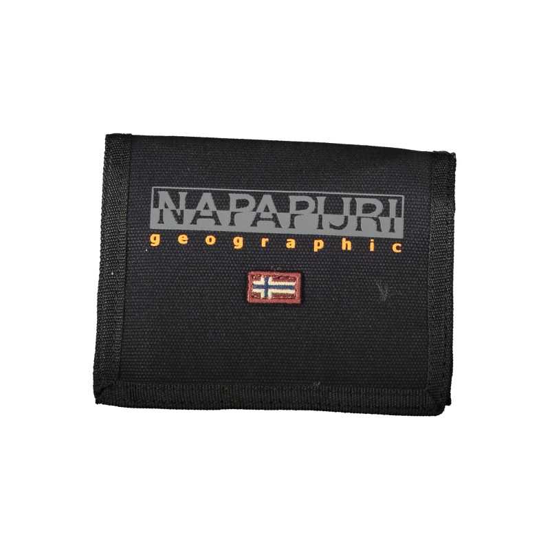 NAPAPIJRI BLACK MEN'S WALLET