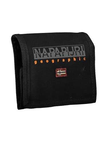 NAPAPIJRI BLACK MEN'S WALLET