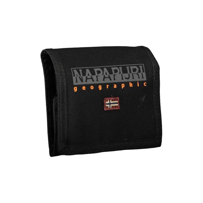 NAPAPIJRI BLACK MEN'S WALLET