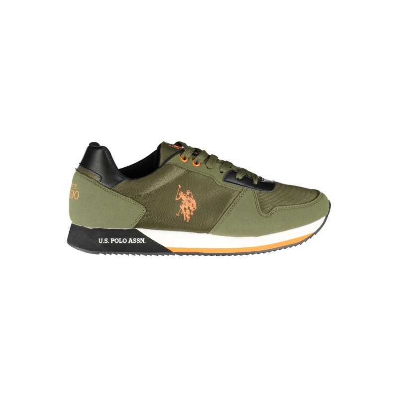 US POLO BEST PRICE GREEN MEN'S SPORTS SHOES