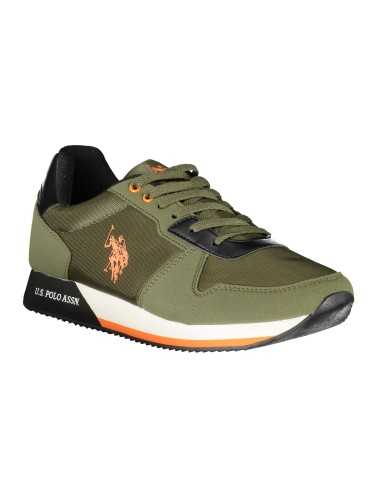 US POLO BEST PRICE GREEN MEN'S SPORTS SHOES