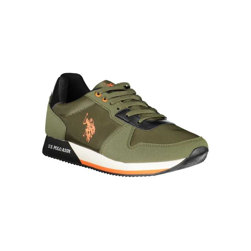 US POLO BEST PRICE GREEN MEN'S SPORTS SHOES