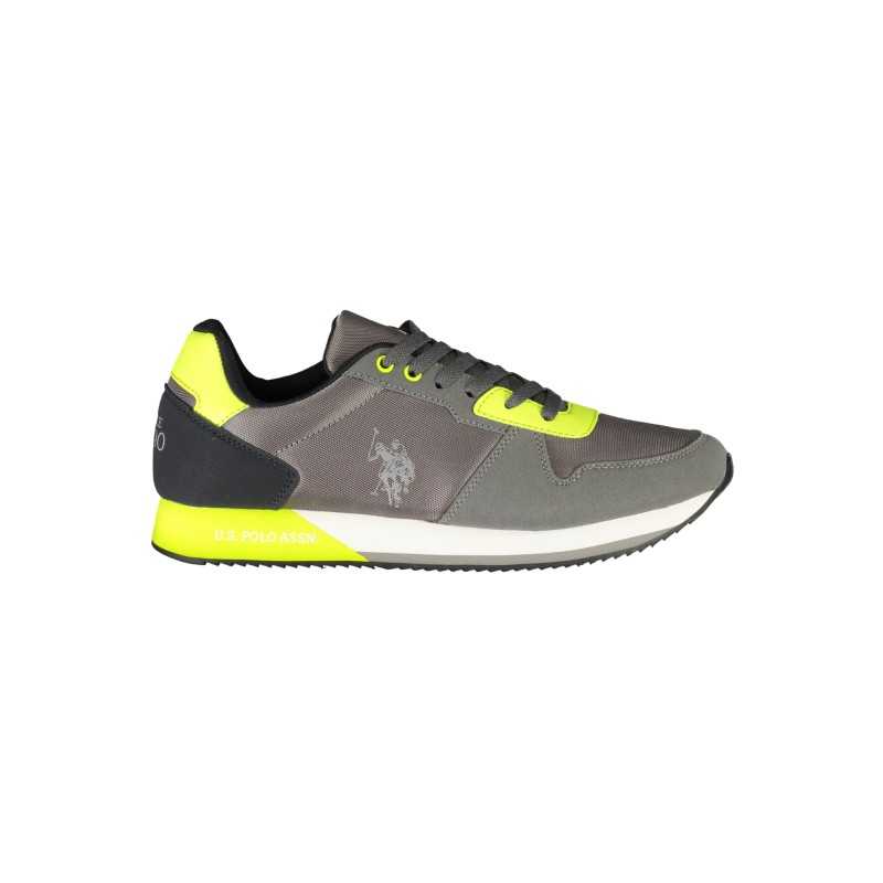 US POLO BEST PRICE GRAY MEN'S SPORTS SHOES