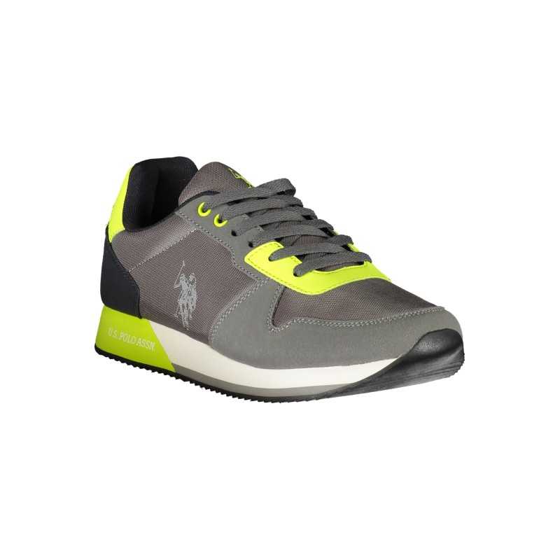 US POLO BEST PRICE GRAY MEN'S SPORTS SHOES