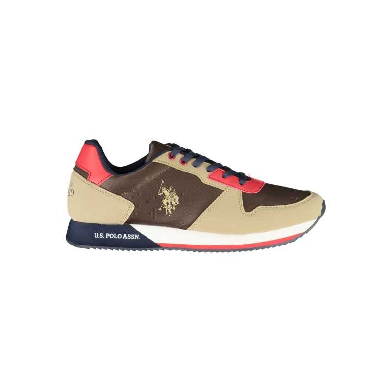 U.S. POLO BEST PRICE SNEAKERS UOMO MARRONE