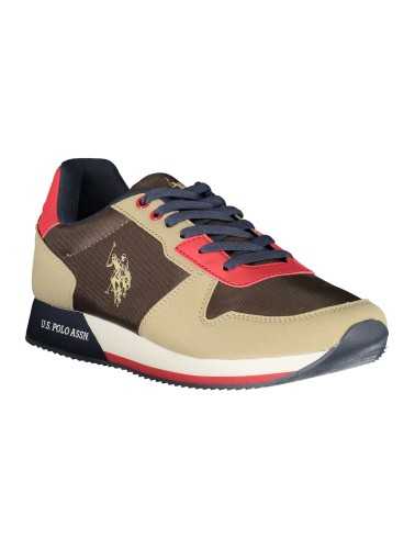 US POLO BEST PRICE BROWN MEN'S SPORTS SHOES