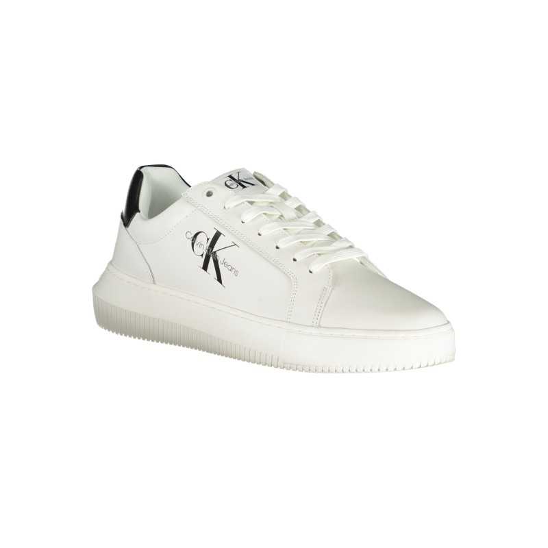 CALVIN KLEIN WHITE MEN'S SPORTS SHOES