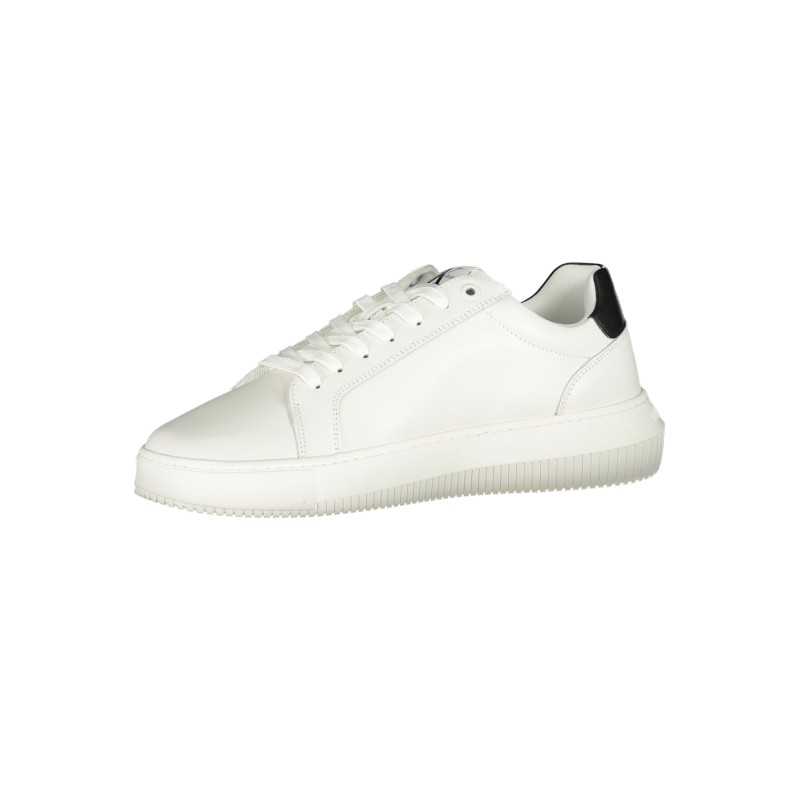 CALVIN KLEIN WHITE MEN'S SPORTS SHOES