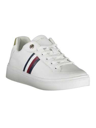 TOMMY HILFIGER WHITE WOMEN'S SPORTS SHOES