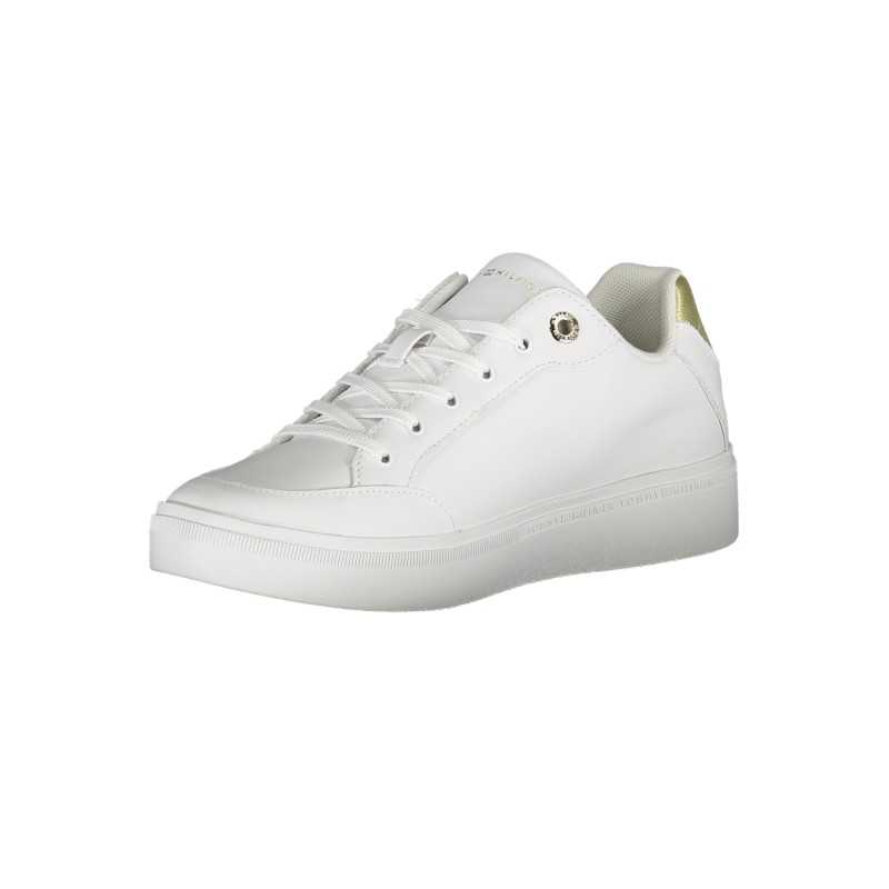 TOMMY HILFIGER WHITE WOMEN'S SPORTS SHOES